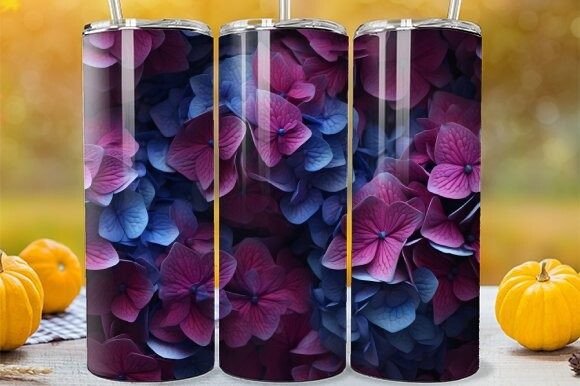 Seamless Spring Tumbler Hydrangea: The Ultimate Upgrade for Your Seasonal Drinkware